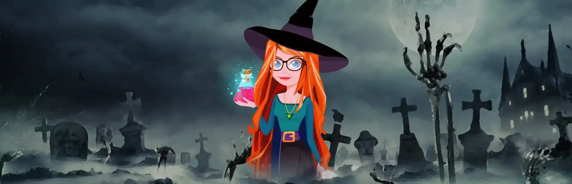 Secrets of Magic 4: Potion Master background