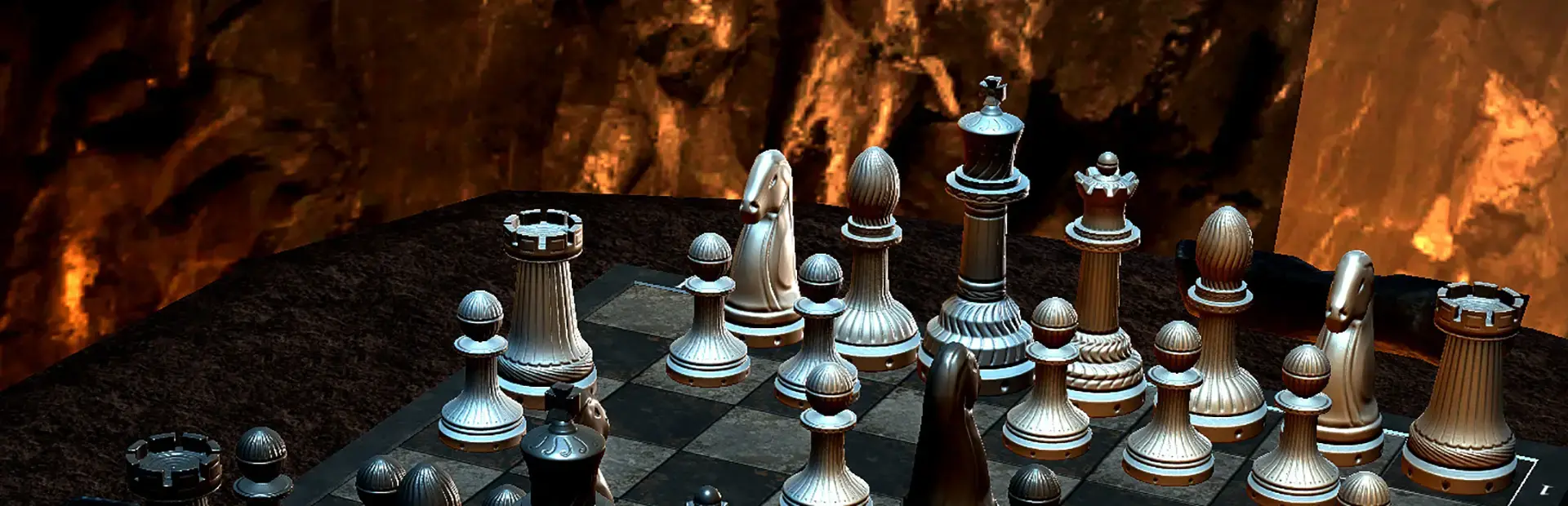 3D Chess background