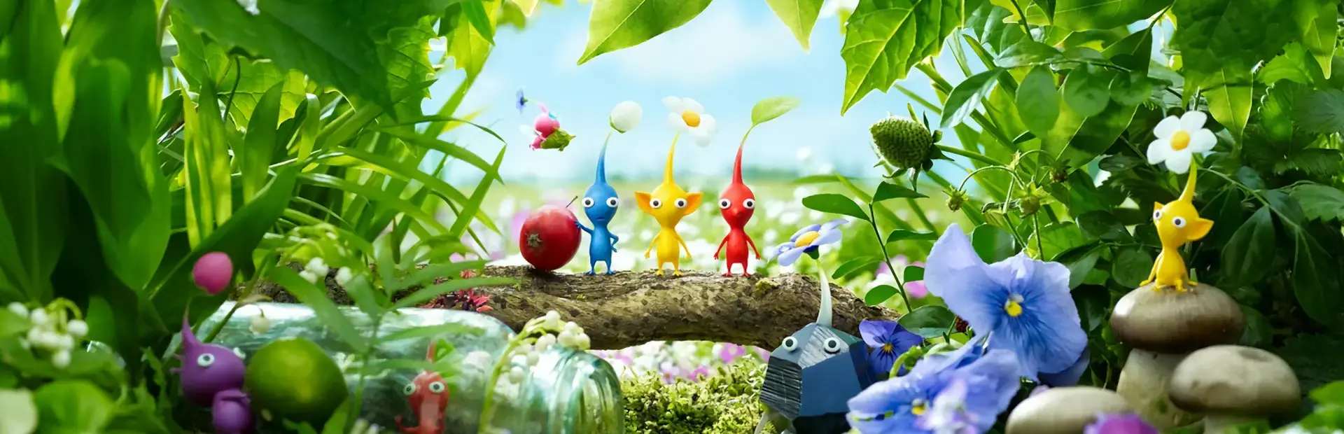 Pikmin 3 Deluxe background