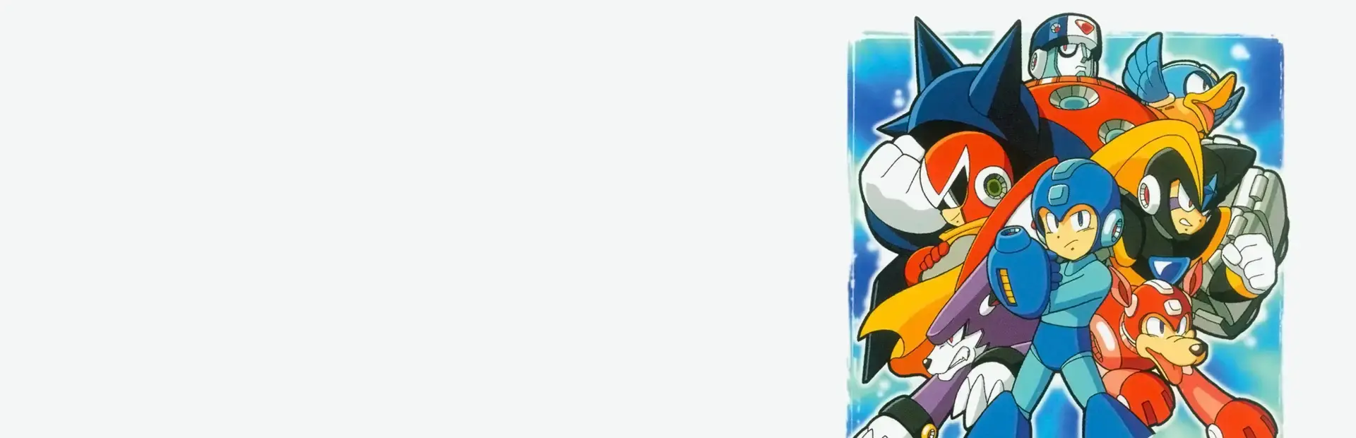 Rockman Battle & Fighters background