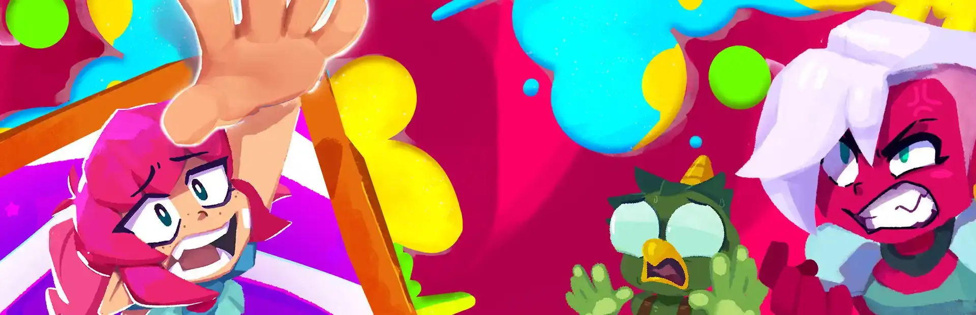 Demon Turf: Neon Splash background
