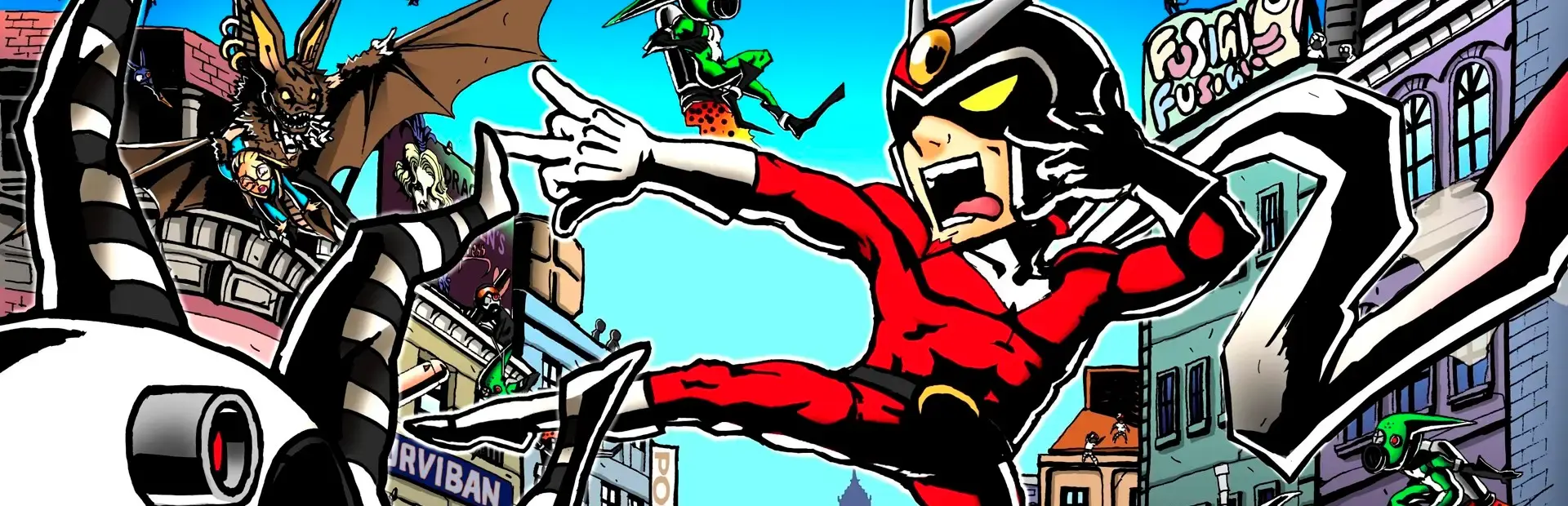 Viewtiful Joe background
