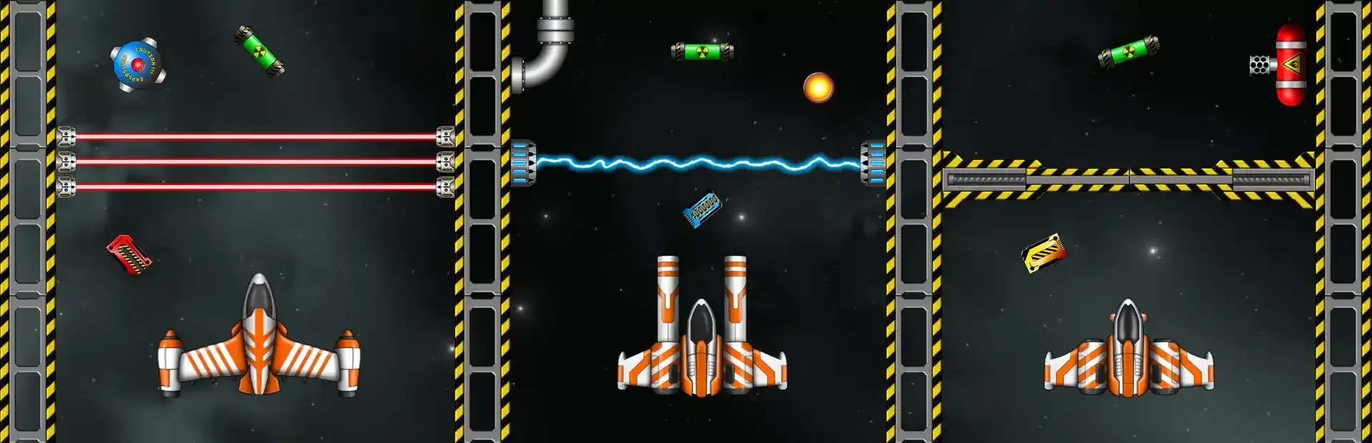 Spaceship Ace Pilot background