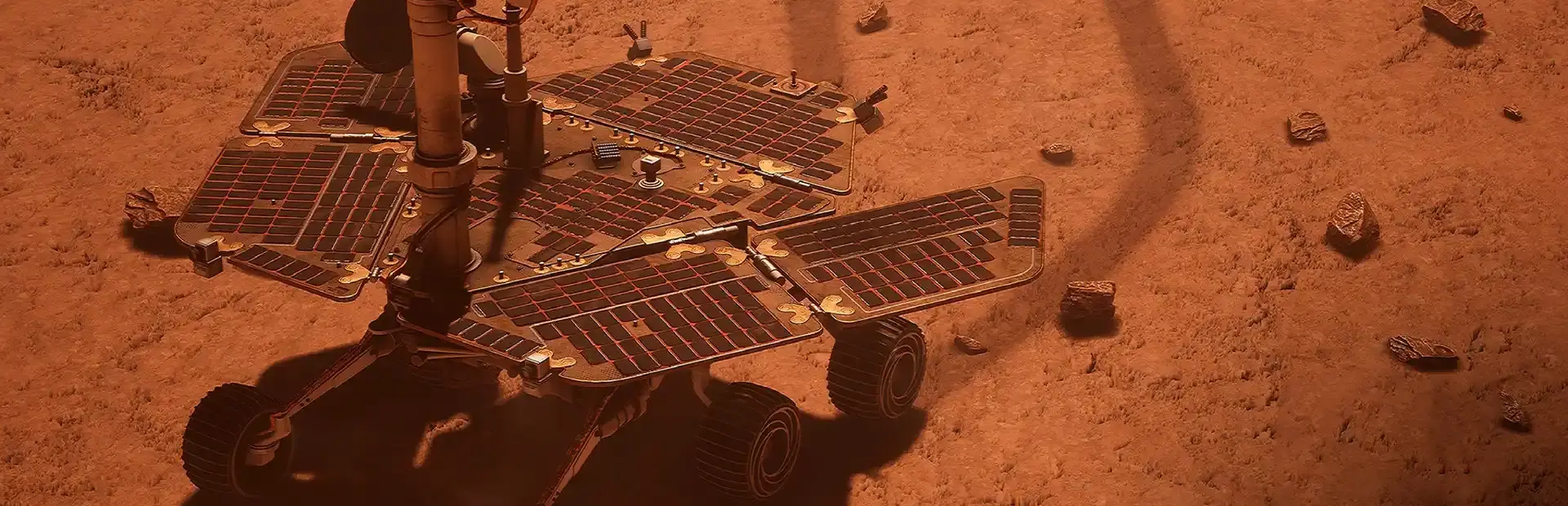 Mars Rover Simulator background