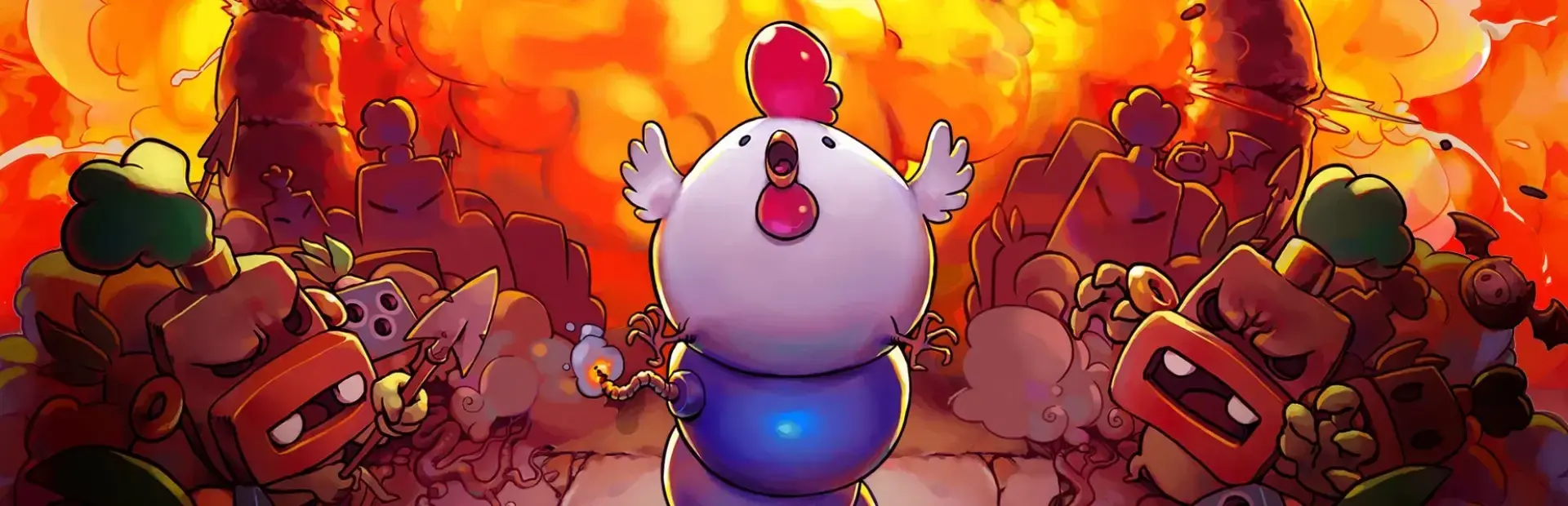 Bomb Chicken background