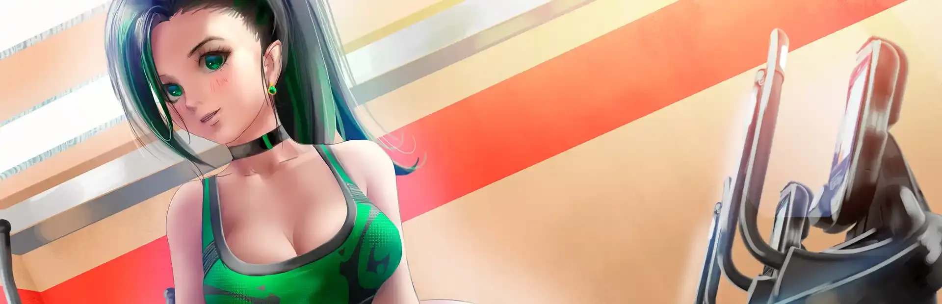 Cute Lady background