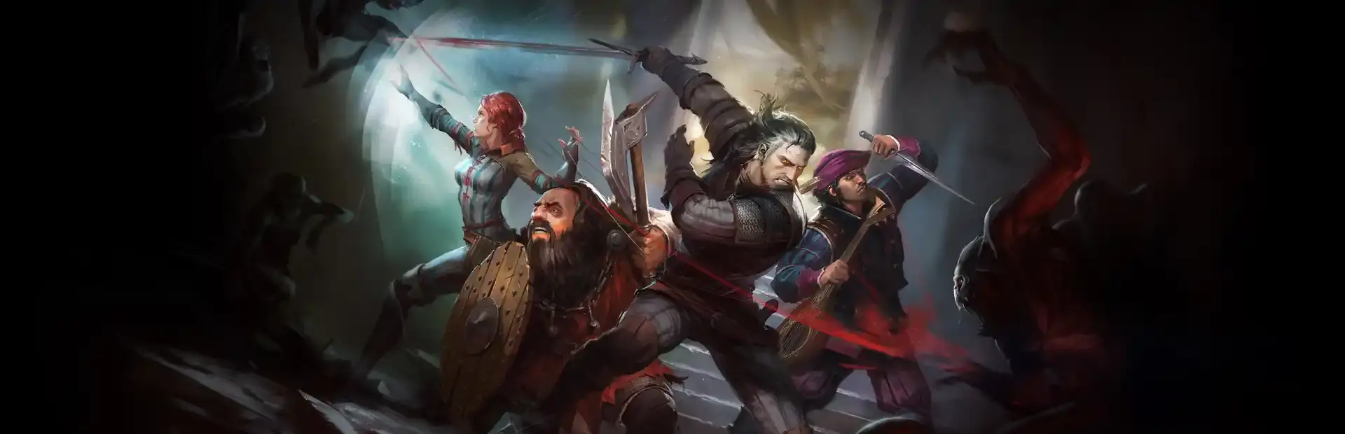 The Witcher: Adventure Game background