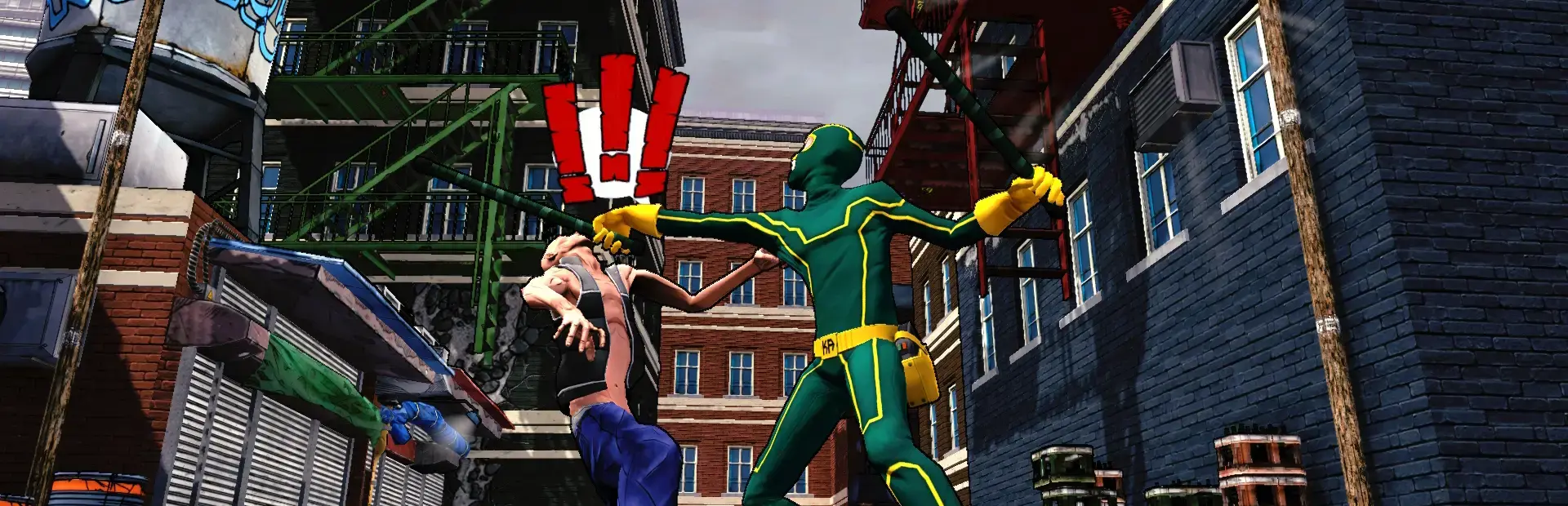 Kick-Ass: The Game background