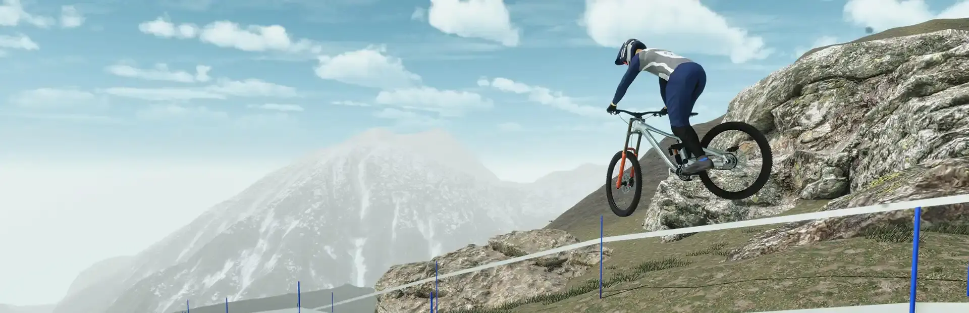 Downhill Pro Racer background