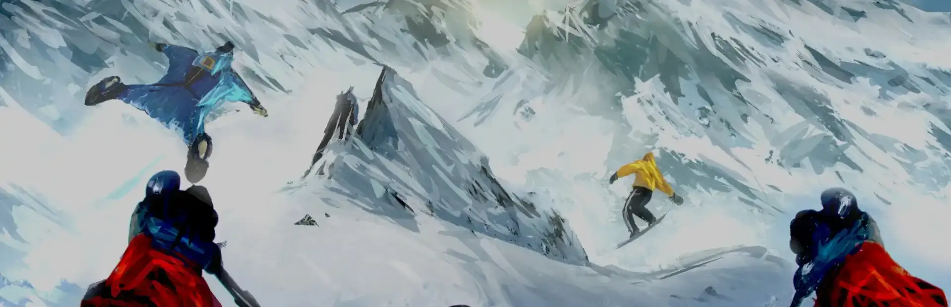 Powder VR background