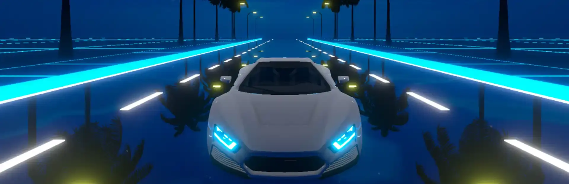 Neon Racer background