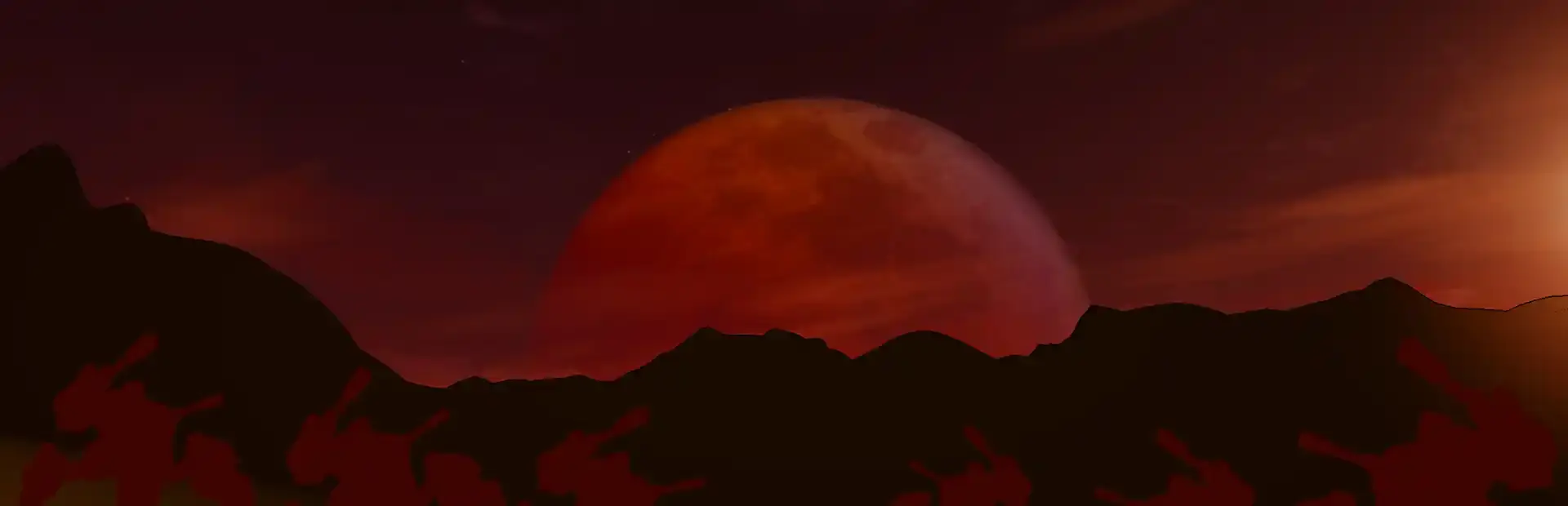 Mars vs. Robots background