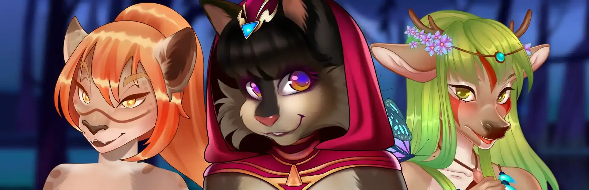 Furry Fantasy background
