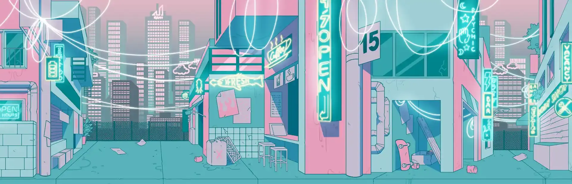 Roller Riot background