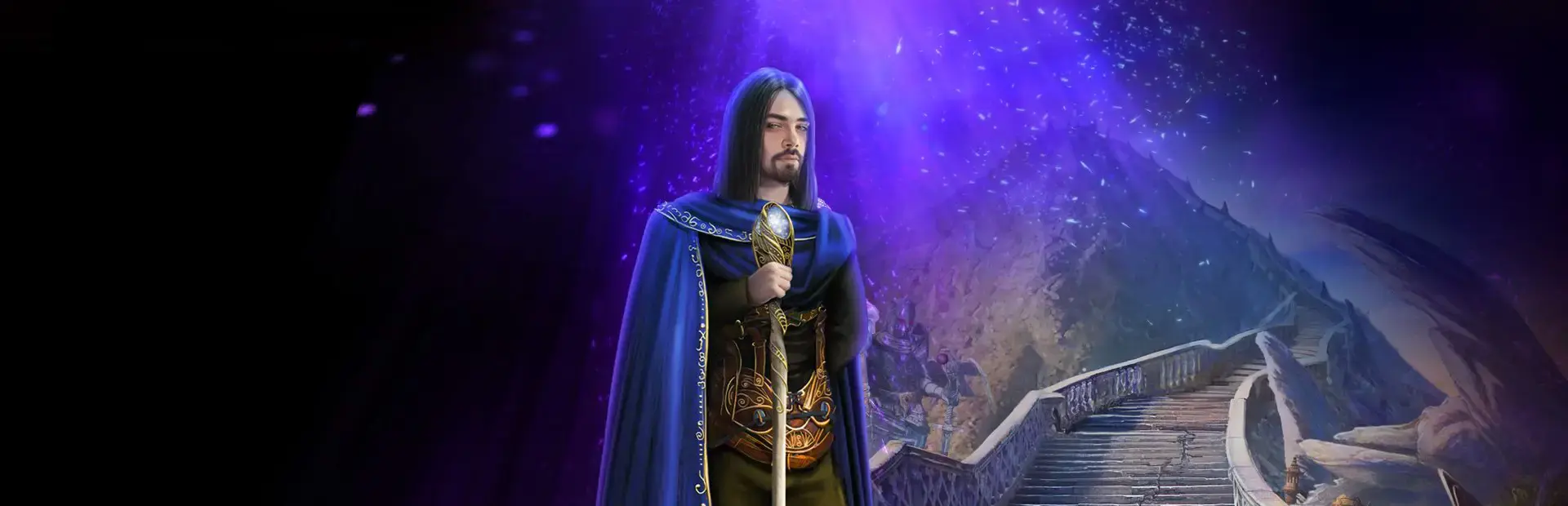 Amaranthine Voyage: The Obsidian Book - Collector's Edition background