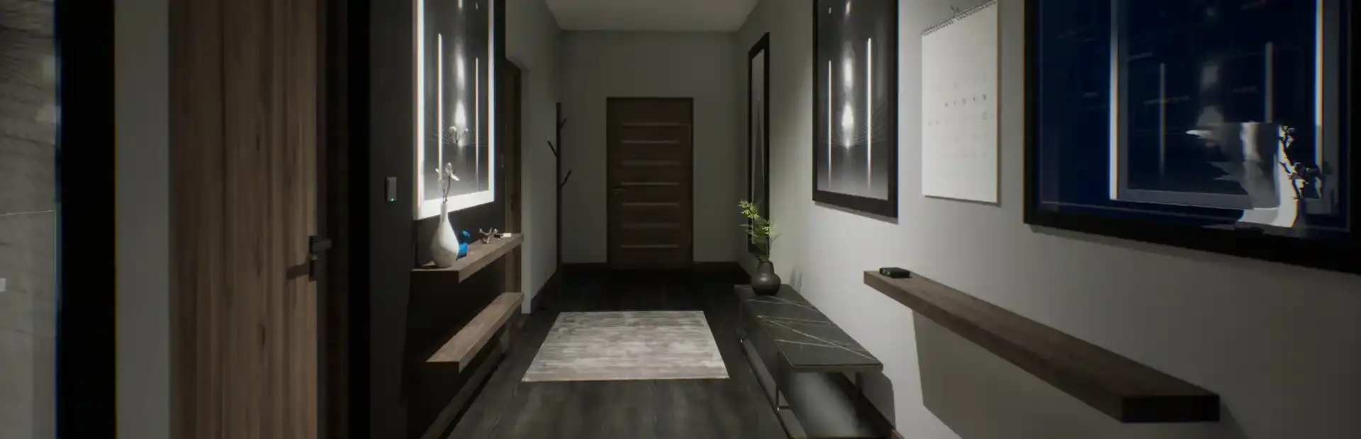 There's a Gun in the Office background