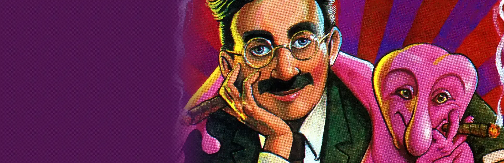 My Name is Uncle Groucho You Win a Fat Cigar background