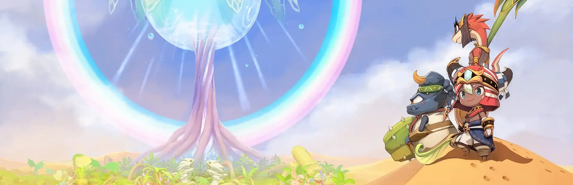 Ever Oasis background
