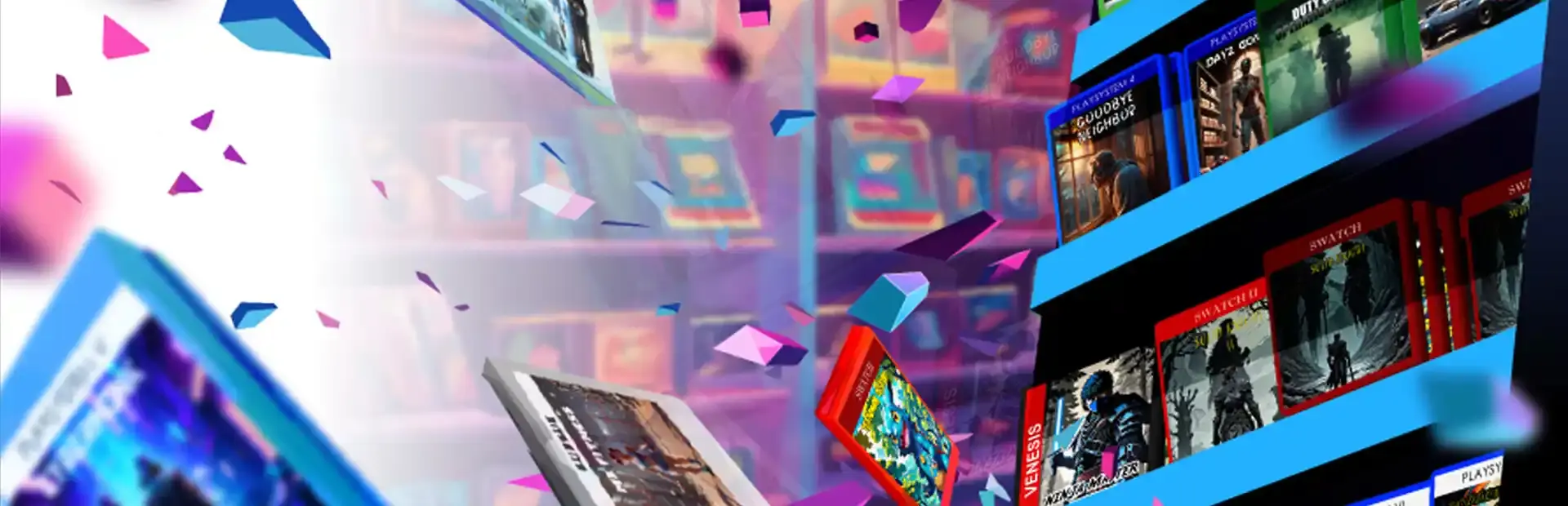 Retro GameShop Simulator background