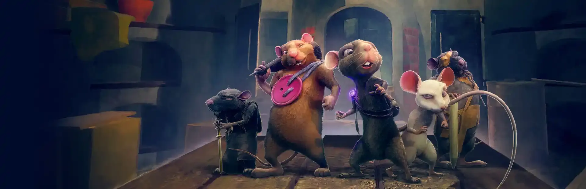 A Rat's Quest: The Way Back Home background