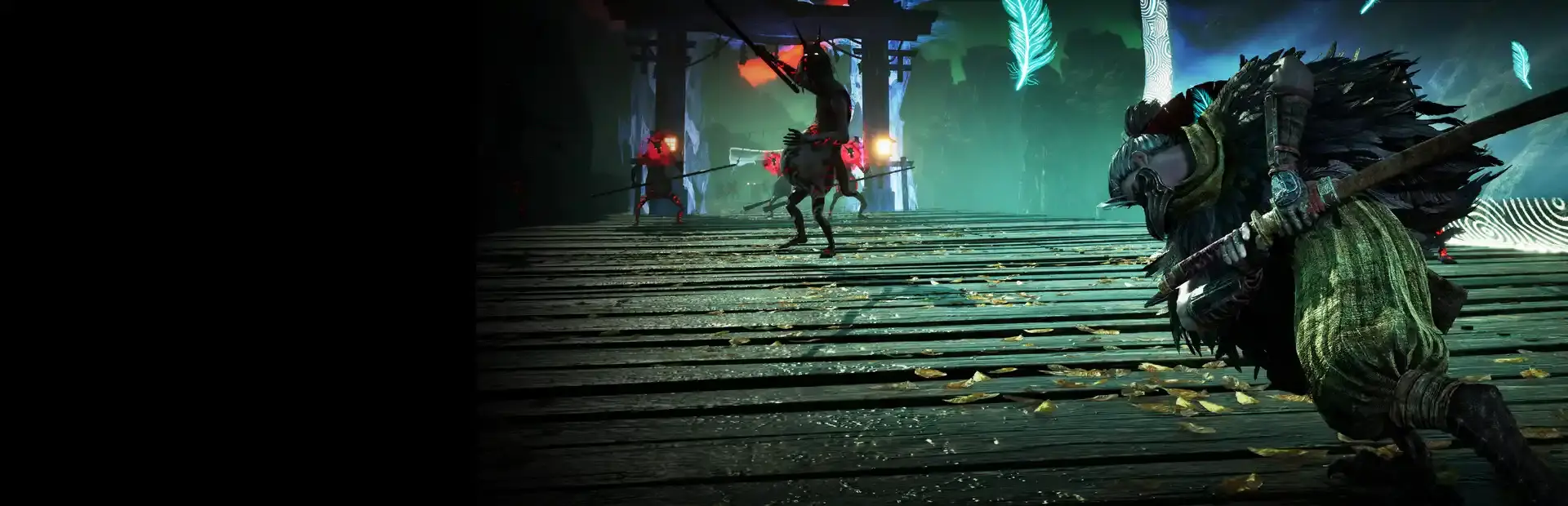 Akegarasu: Journey to the Underworld background