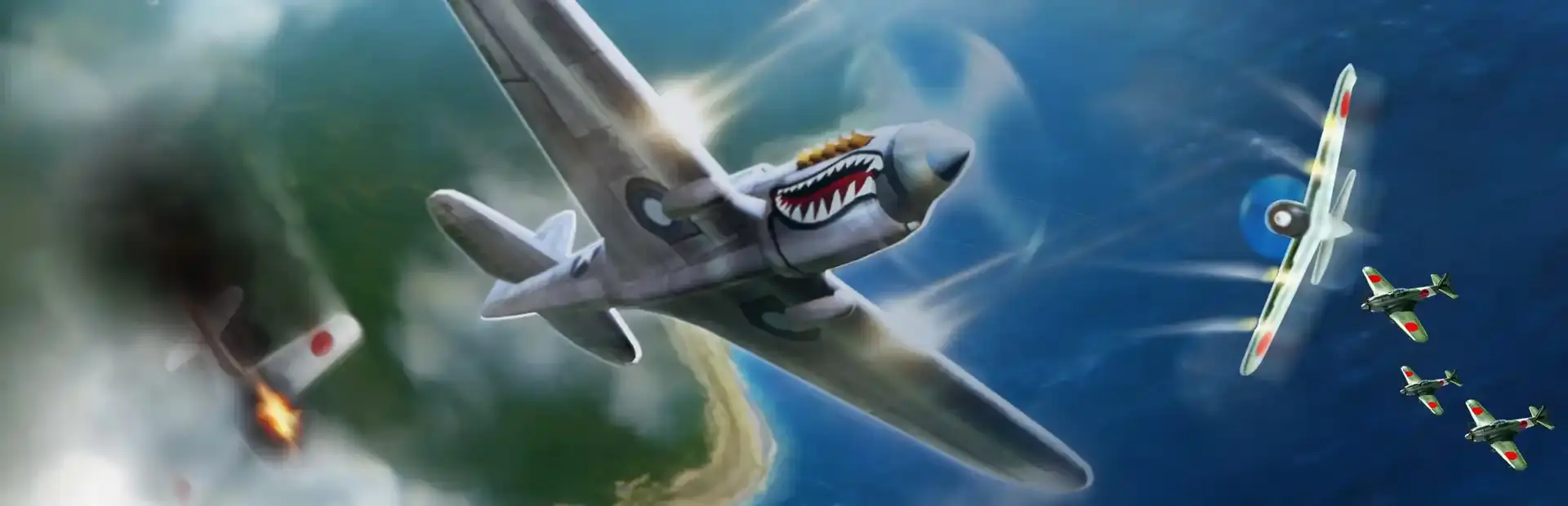 Sid Meier's Ace Patrol: Pacific Skies background