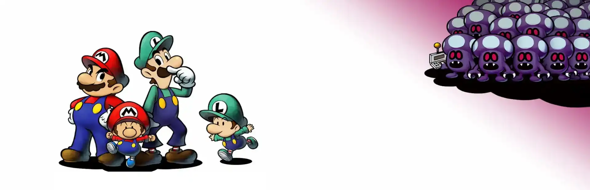 Mario & Luigi: Partners in Time background