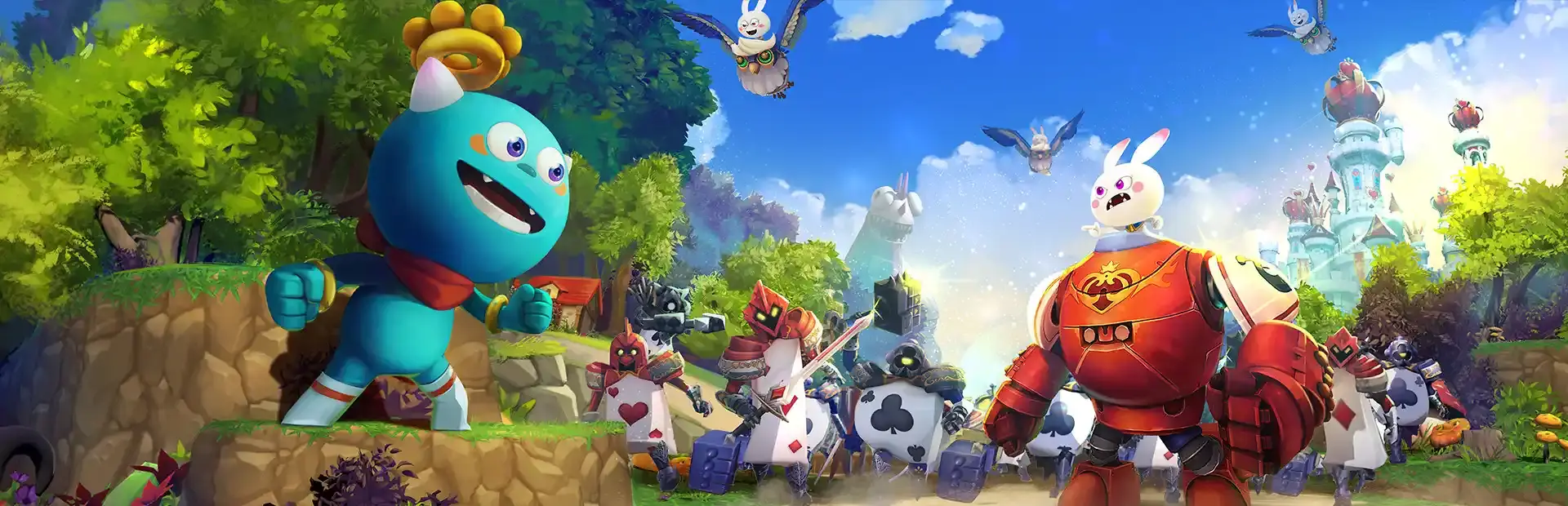Kooring VR Wonderland: Mecadino's Attack background