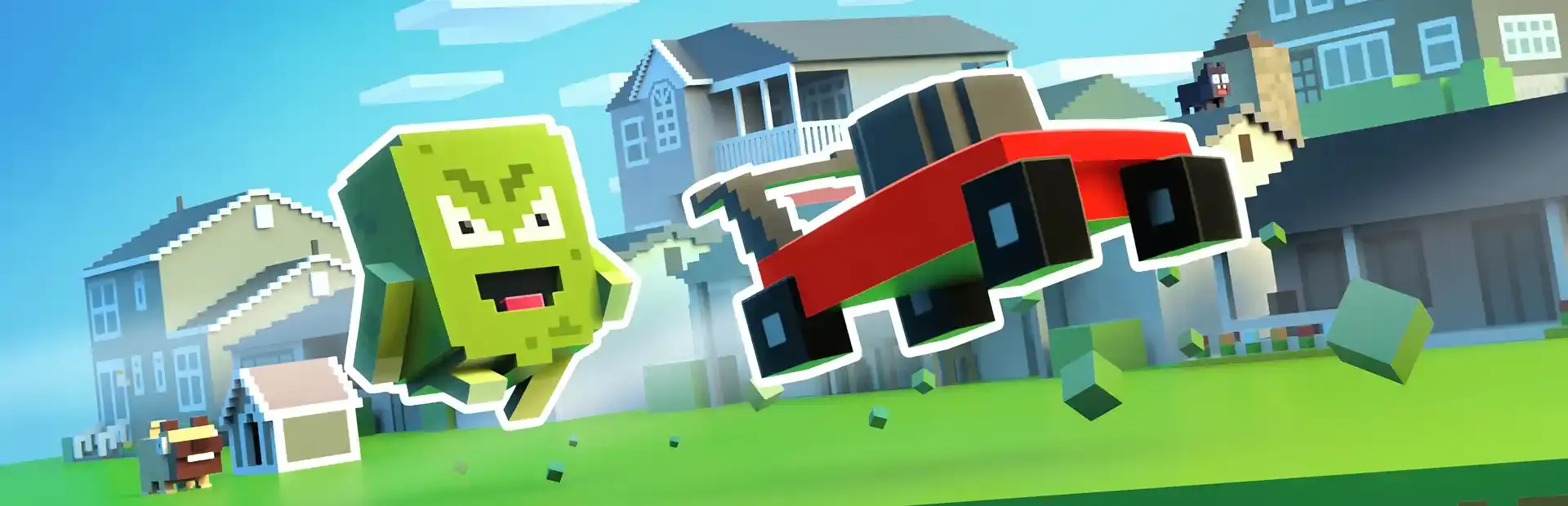 Grass Cutter: Mutated Lawns background