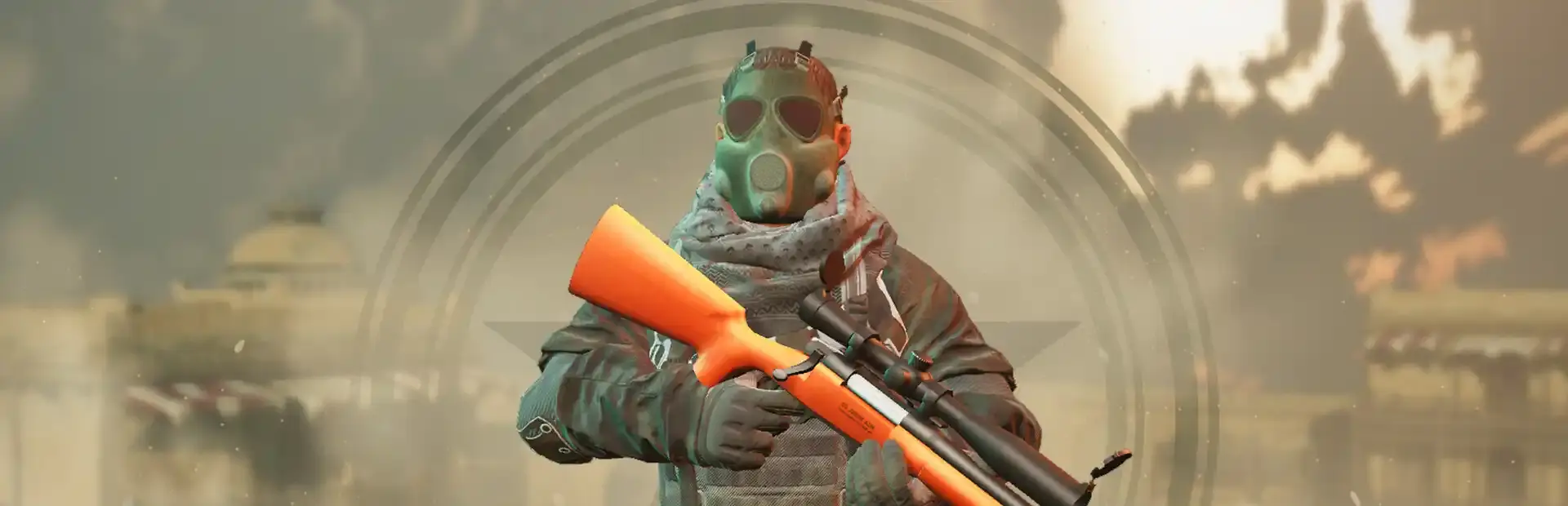 Assassin War Sniper Shooting background