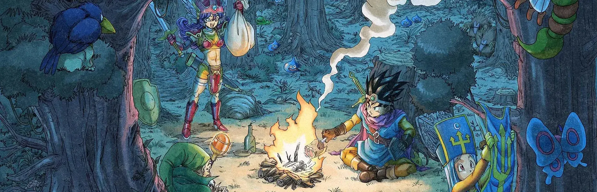 Dragon Quest III HD-2D Remake background