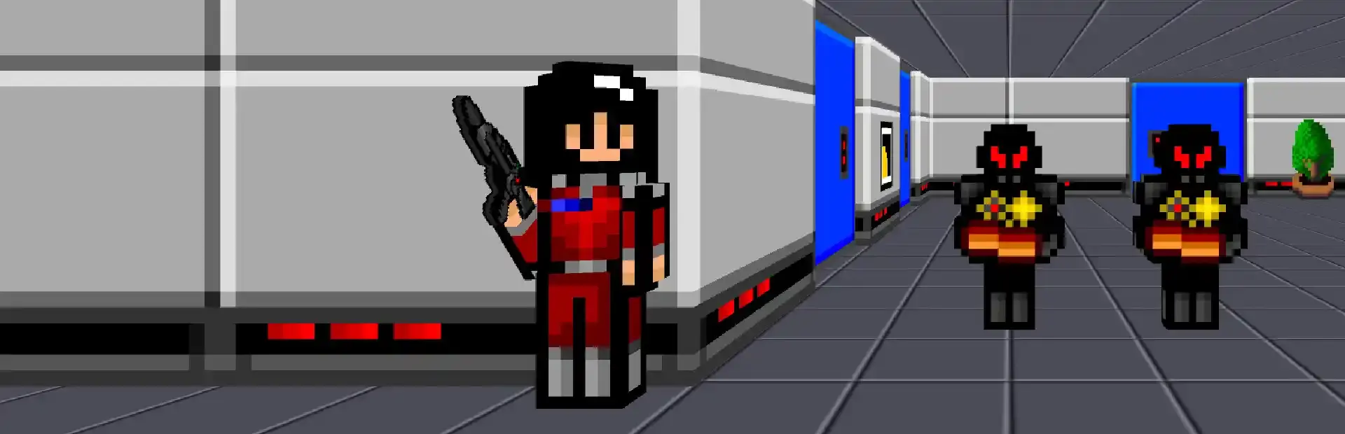 Red Laser Z background