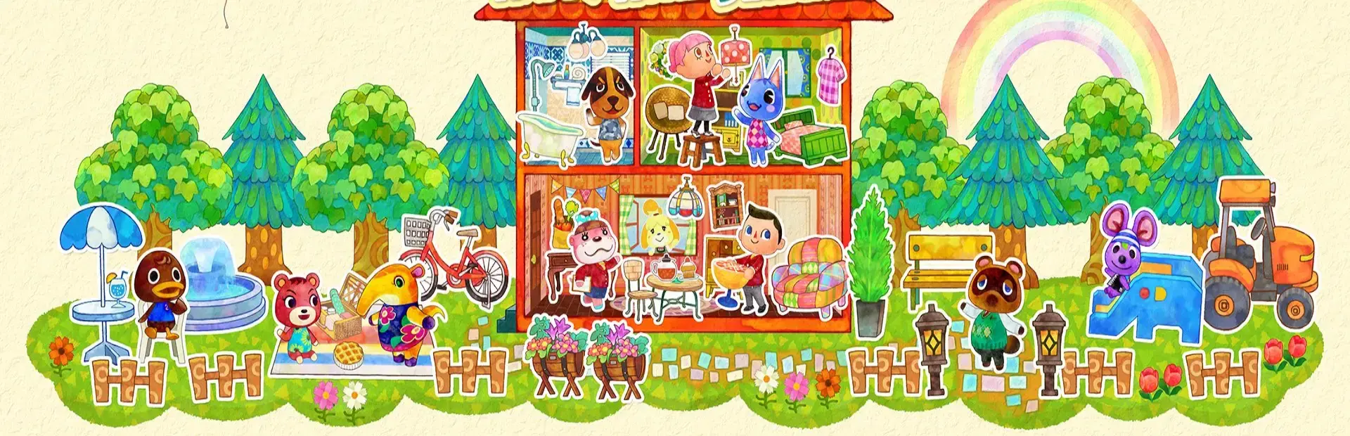 Animal Crossing: Happy Home Designer background