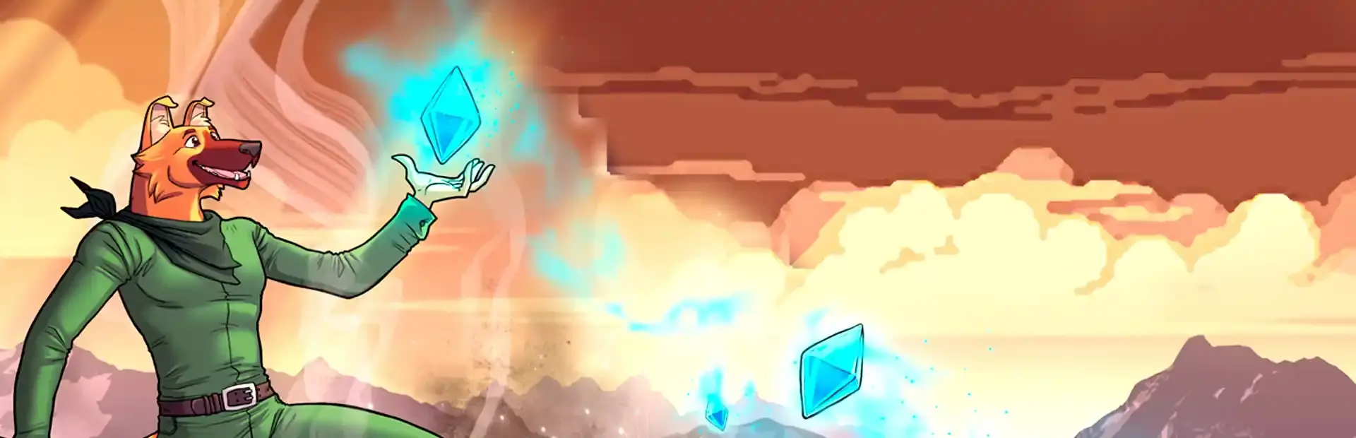 Thunder Paw background
