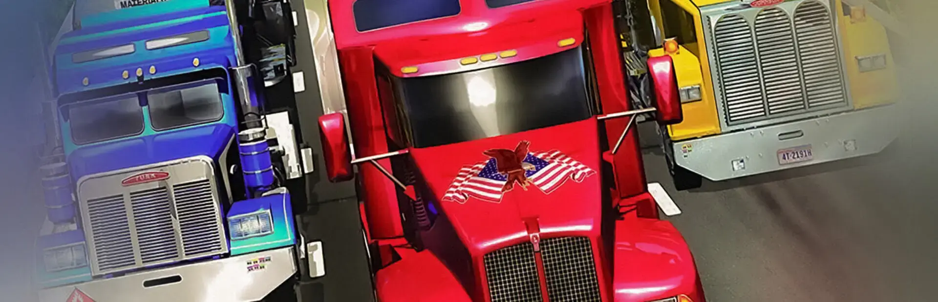 18 Wheels of Steel: Convoy background
