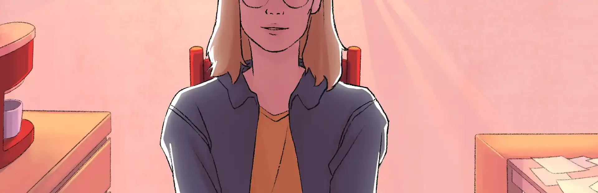 A Sketchbook About Her Sun background