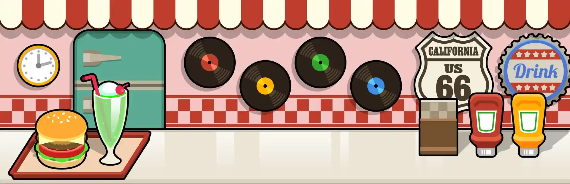 Burger Shot background