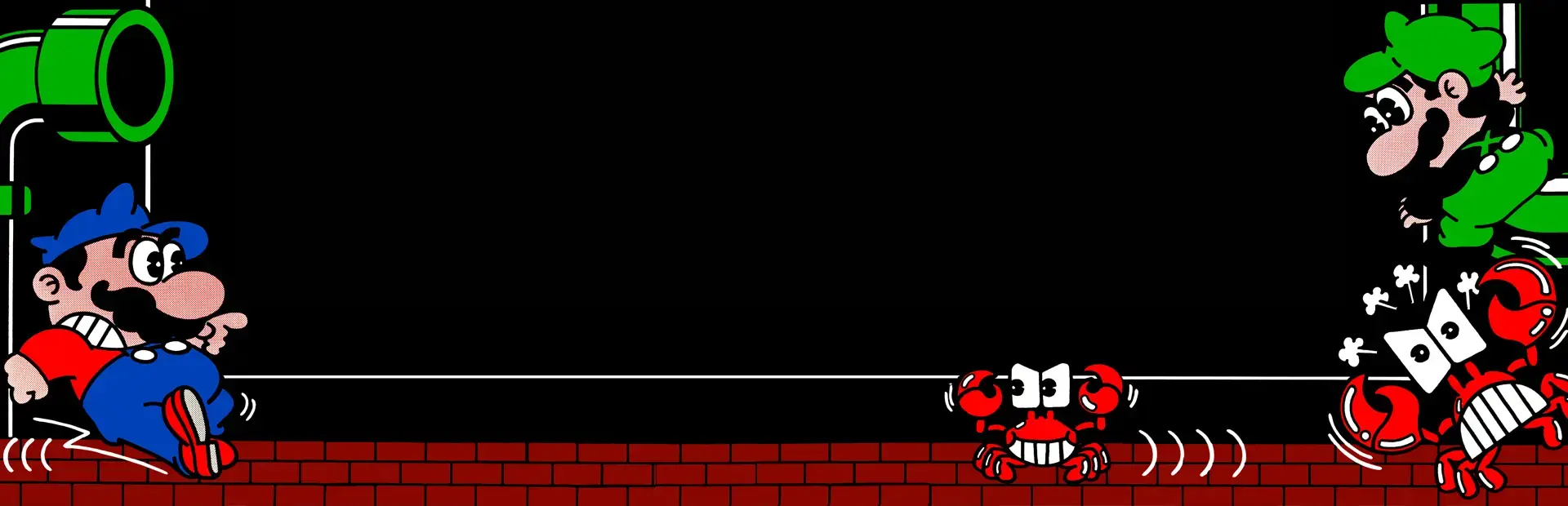 Mario Bros. background