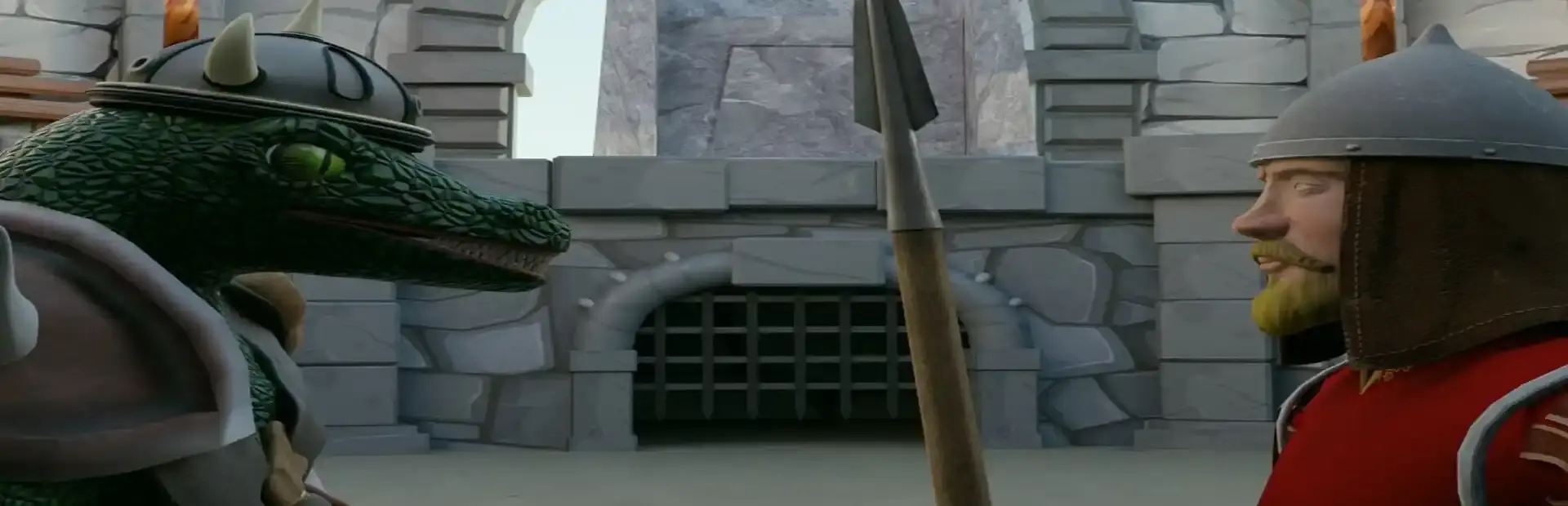 Lizards vs Slavs: Arena background