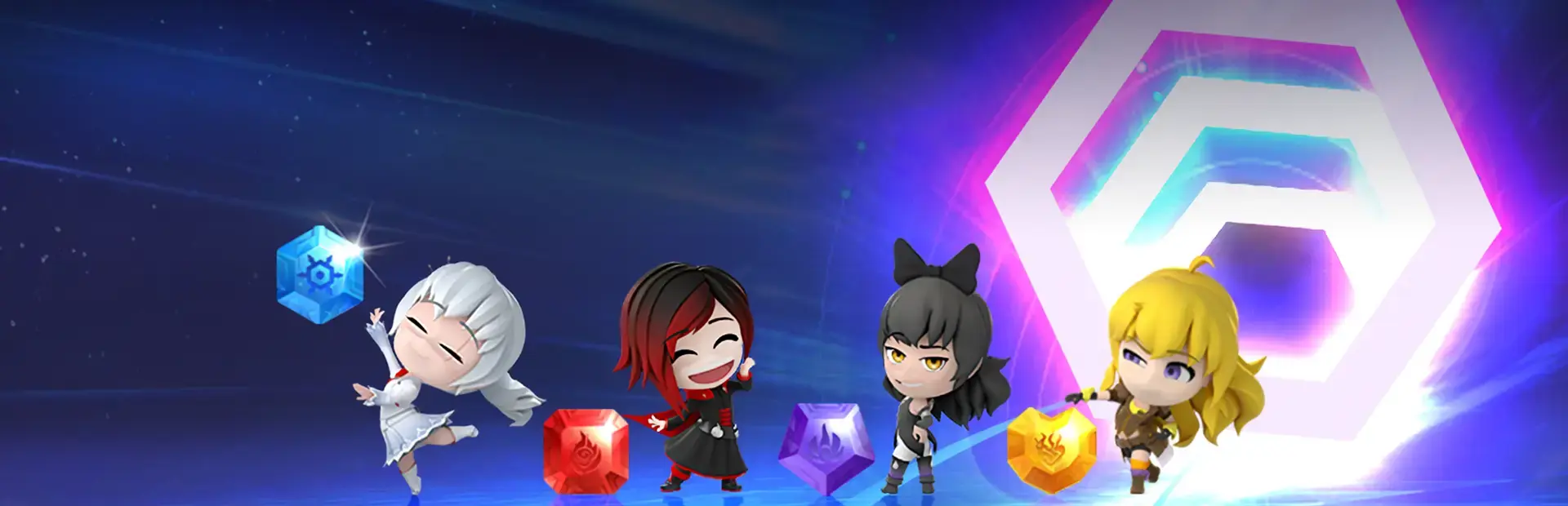 RWBY: Crystal Match background