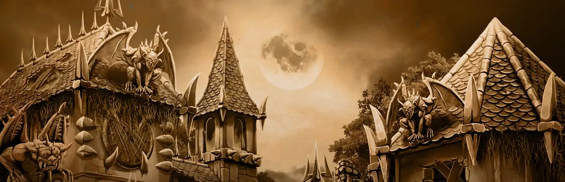 Cursed House 5 background