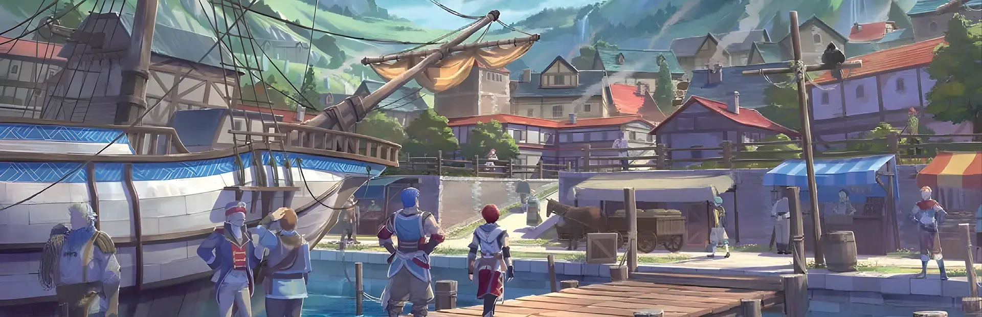 Ys X: Nordics background