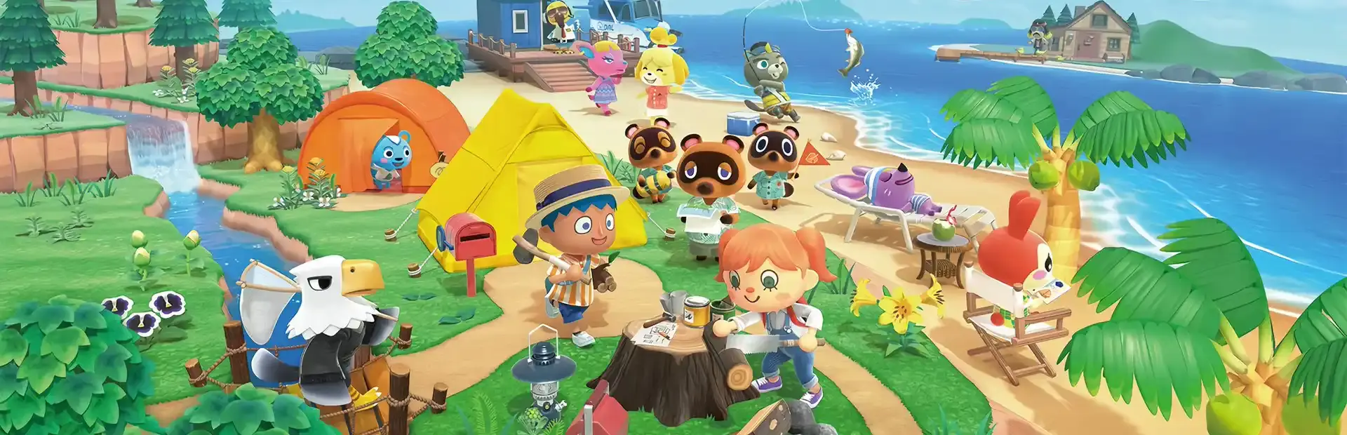 Animal Crossing: New Horizons background