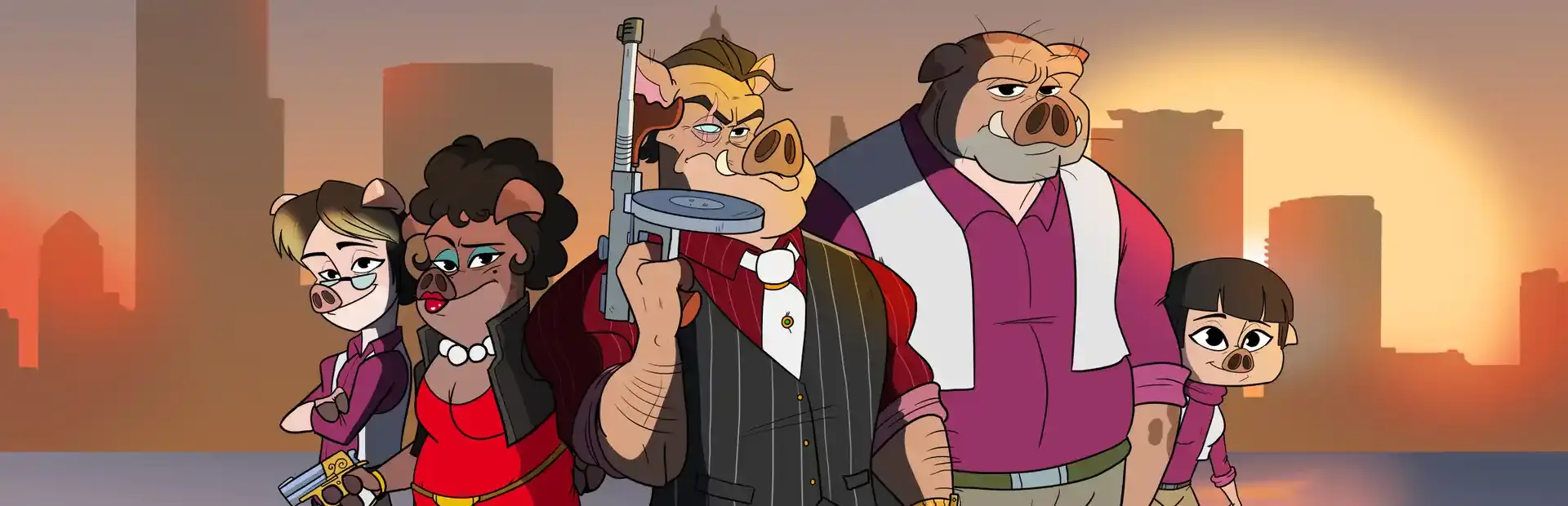 Mafia Pigs background