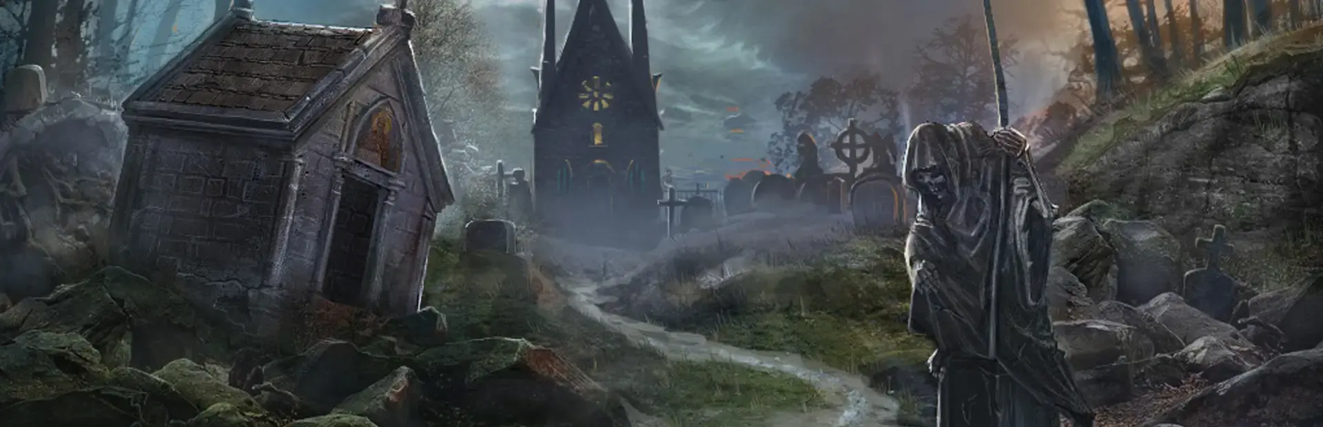 Redemption Cemetery: Children's Plight - Collector's Edition background