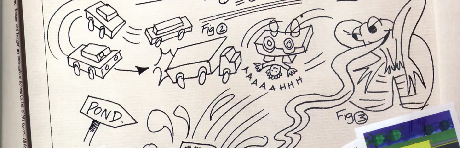 Frogger Pinball background