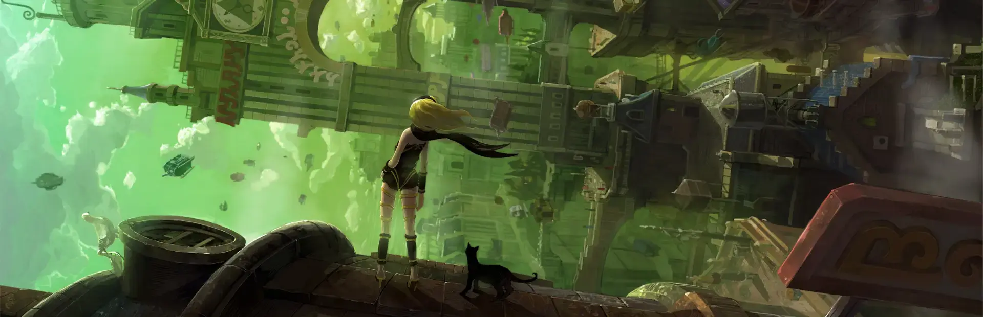 Gravity Rush background