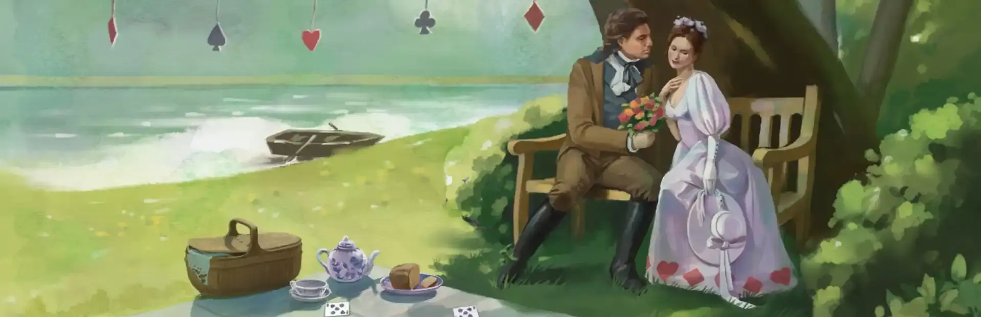 Solitaire: Victorian Picnic 2 background