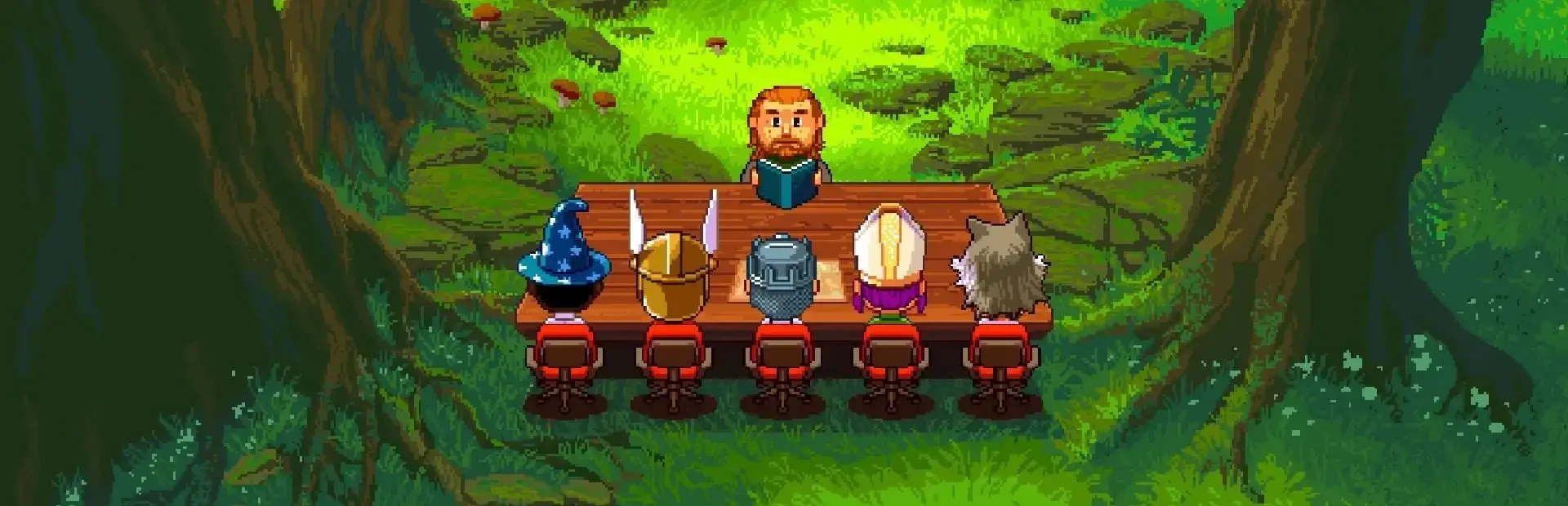 Knights of Pen & Paper 2: Deluxiest Edition background