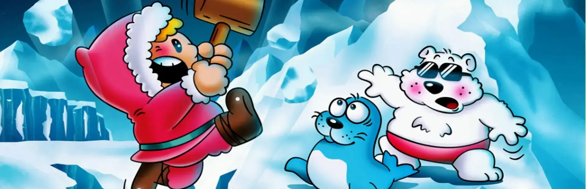 Ice Climber background